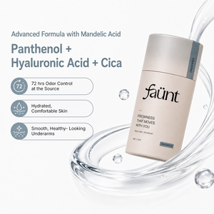 Mandelic Acid + Hyaluronic Acid 72HR Odor Defense Whole Body Stick |Unscented