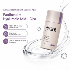 Mandelic Acid + Hyaluronic Acid 72HR Odor Defense Whole Body Stick |Lavender