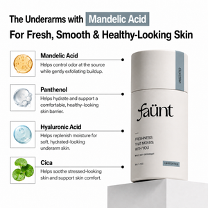 Mandelic Acid + Hyaluronic Acid 72HR Odor Defense Whole Body Stick |Unscented