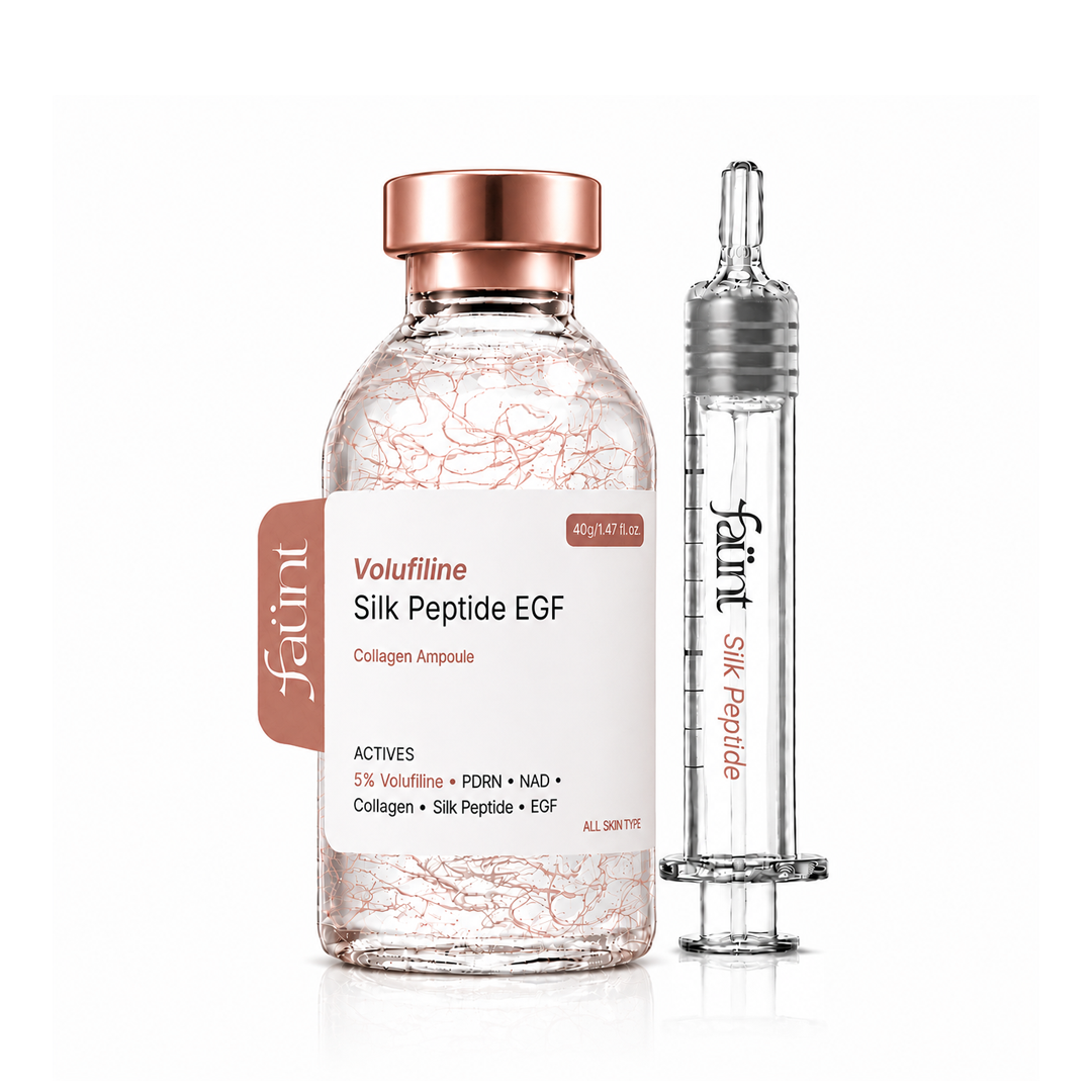 5% Volufiline EGF Silk Peptide Glass Skin Ampoule - Collagen, PDRN, NAD