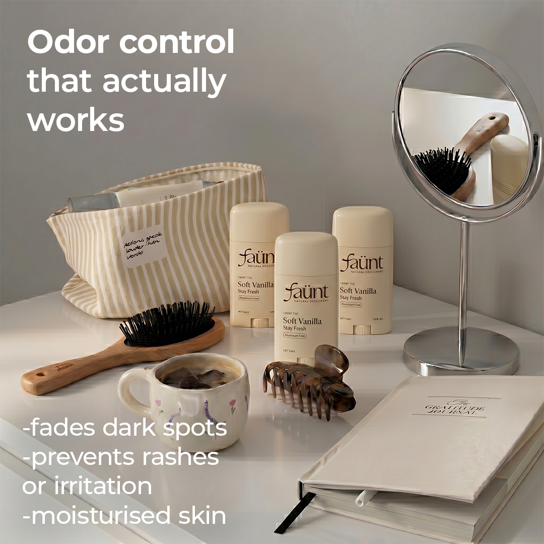 Whole Body Skincare Deodorant Stick-trio bundle