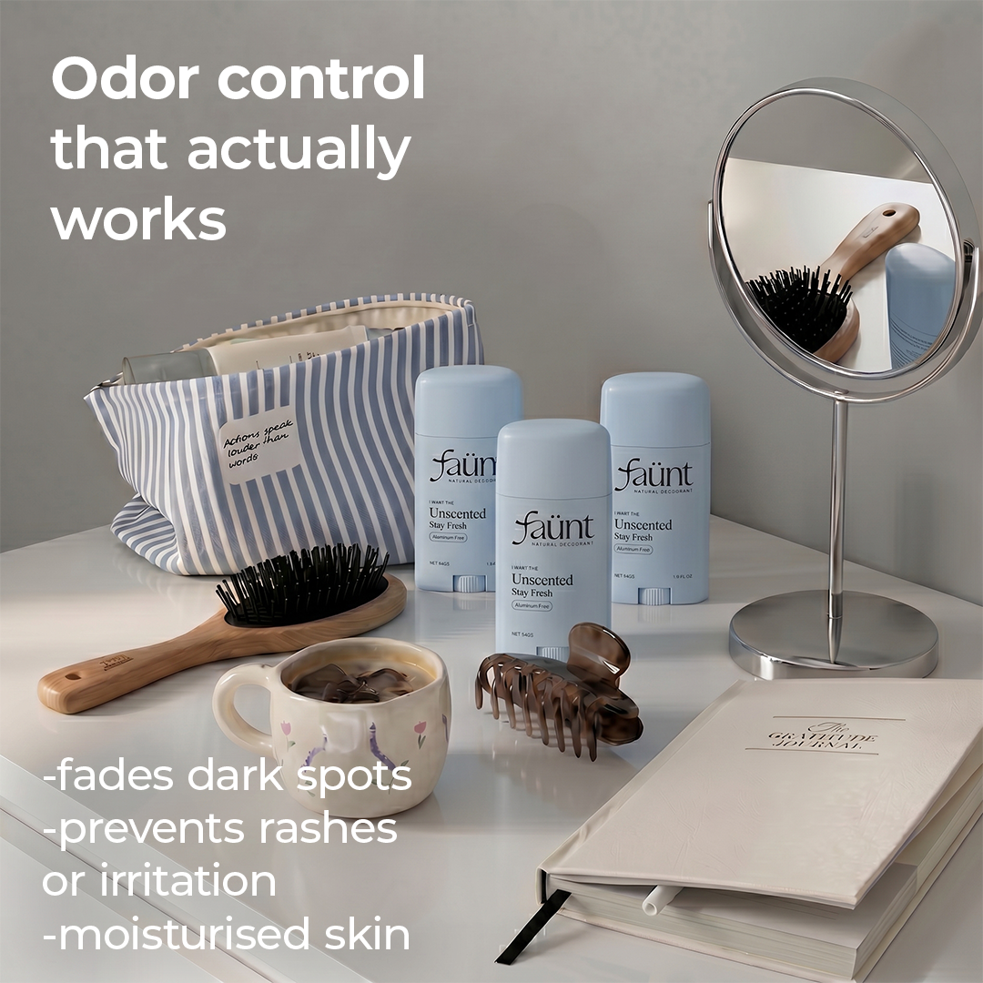 Whole Body Skincare Deodorant Stick-trio bundle