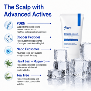 GrowMaxx Hair Growth Ampoule | PDRN, Copper Peptides & Exosomes | Scalp Treatment For Thinning Hair