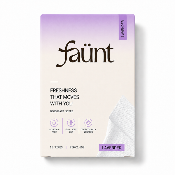 Aloe Vera + Vitamin E Fresh Odor Control On-The-Go Freshness Wipes|Lavender