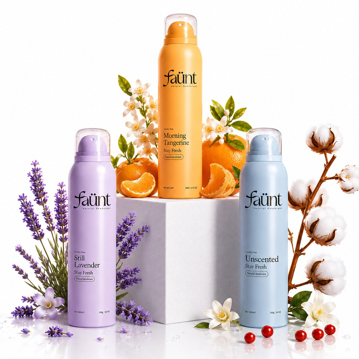 Odor Control Spray Trio
