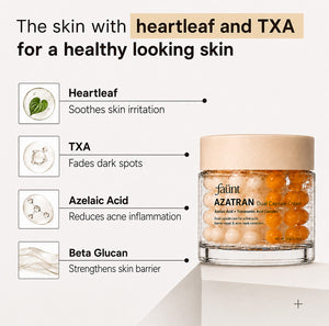 Azatran Dual Power Boosting Capsule Cream - Heartleaf & 99% TXA