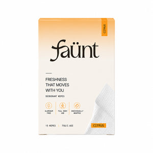 Aloe Vera + Vitamin E Fresh Odor Control On-The-Go Freshness Wipes|Citrus
