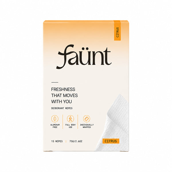 Aloe Vera + Vitamin E Fresh Odor Control On-The-Go Freshness Wipes|Citrus