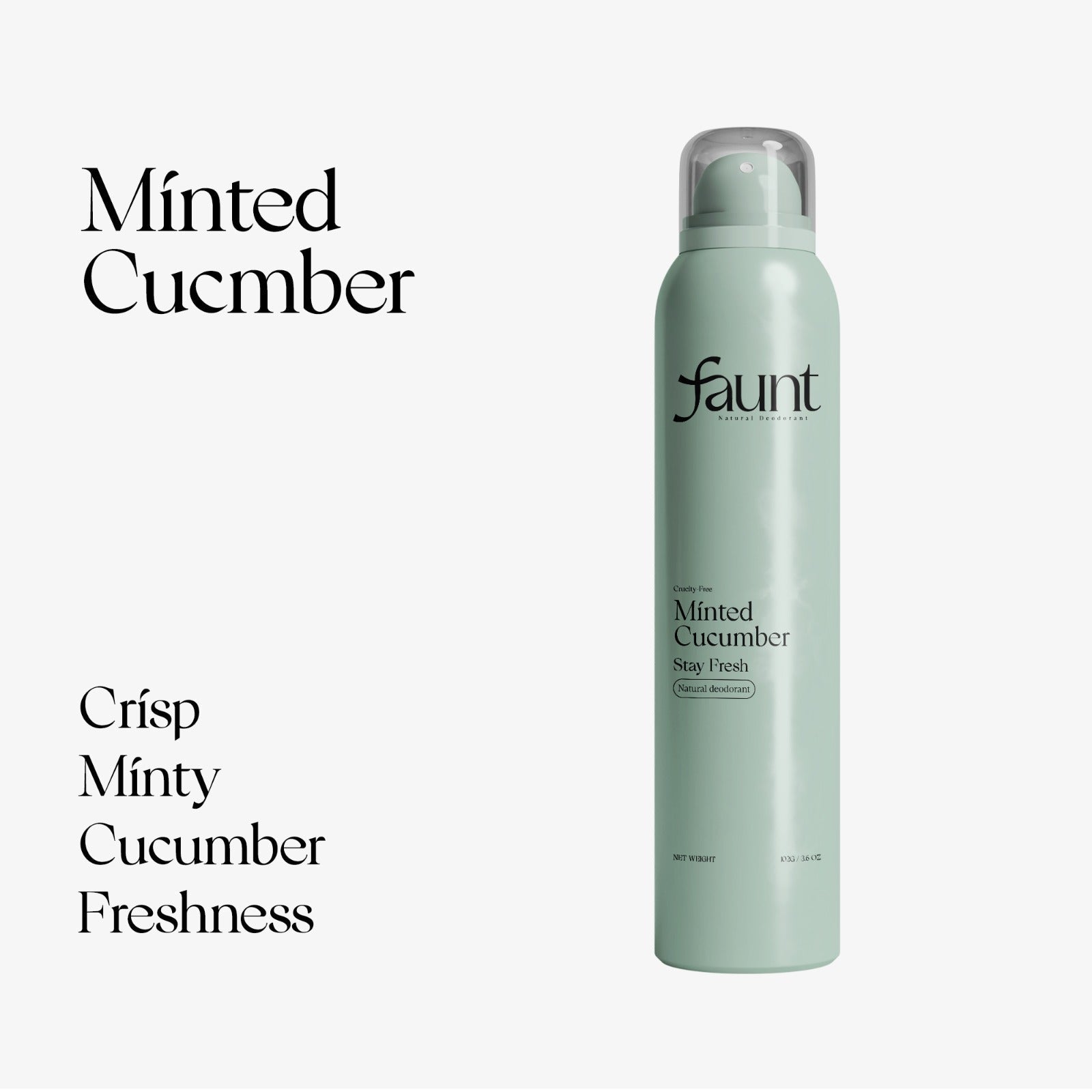 Crisp Cucumber | Spray Deodorant