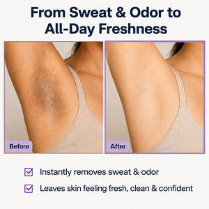 Aloe Vera + Vitamin E Fresh Odor Control On-The-Go Freshness Wipes|Lavender