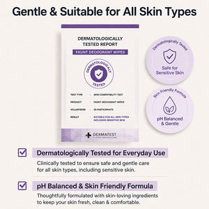 Aloe Vera + Vitamin E Fresh Odor Control On-The-Go Freshness Wipes|Lavender