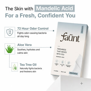 Aloe Vera + Vitamin E Fresh Odor Control On-The-Go Freshness Wipes| Unscented