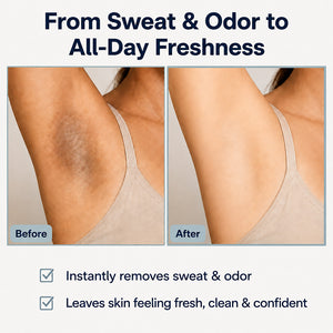 Aloe Vera + Vitamin E Fresh Odor Control On-The-Go Freshness Wipes| Unscented