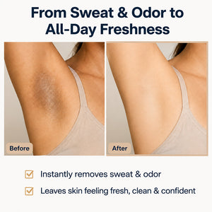 Aloe Vera + Vitamin E Fresh Odor Control On-The-Go Freshness Wipes|Soft Vanilla